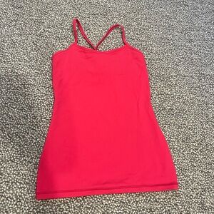 Lulu lemon pink athletic tank